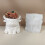 Soft Silicone Planter Mold Plaster Mould for Home-Clear 4