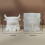 Soft Silicone Planter Mold Plaster Mould for Home-Clear 3