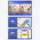 Label Paper Waterproof Printing Sticker For B18 Machine-Blue 6