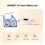 Label Paper Waterproof Printing Sticker For B18 Machine-Blue 2
