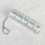 Clear Keyboards Key Keychain Decompression DIY-with light 4