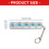 Clear Keyboards Keychain Pendant Mobile Phone-No lights 3