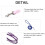 Cat Lead PU Leather Red Basic 1CM*120CM Leash For Kitten And Small Pets 5