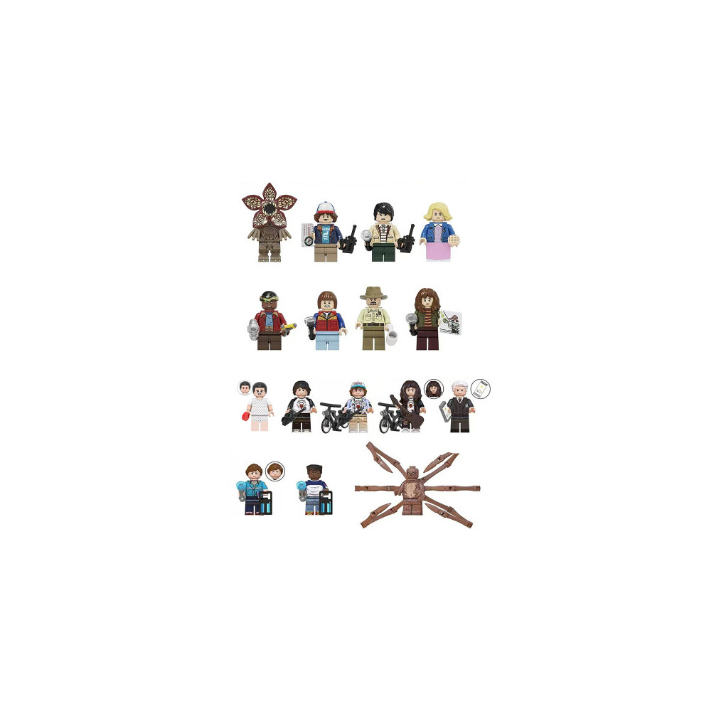 Enekio (16Pcs-A) 24Pcs Stranger Things Minifigures Toys Fits Lego