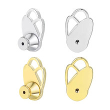 Brass Earring Stabilizers Keep Jewelry Uprights-white gold