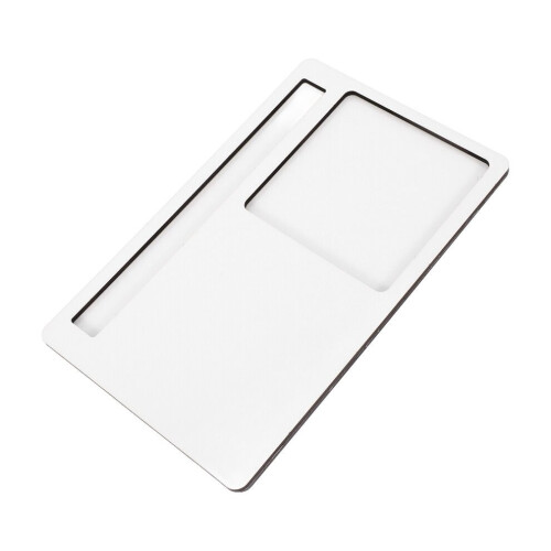 Sublimation blank DIY writing pad holder with pen tray