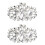 Elegant Silver Buckle Set, 1 Pair 1