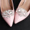 Elegant Silver Buckle Set, 1 Pair 5
