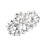 Elegant Silver Buckle Set, 1 Pair 4