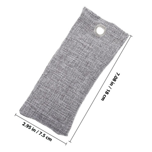 6pcs Replaceable Bamboo Charcoal Bags for Shoes and 1