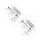 2 Sets Heat Transfer Tassel Keychain Pendants 4