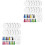 2 DIY Sublimation Keychain Blank Sets 5