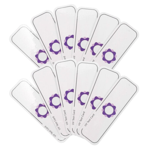 20pcs UV test cards UVA detection card UVA identifiers