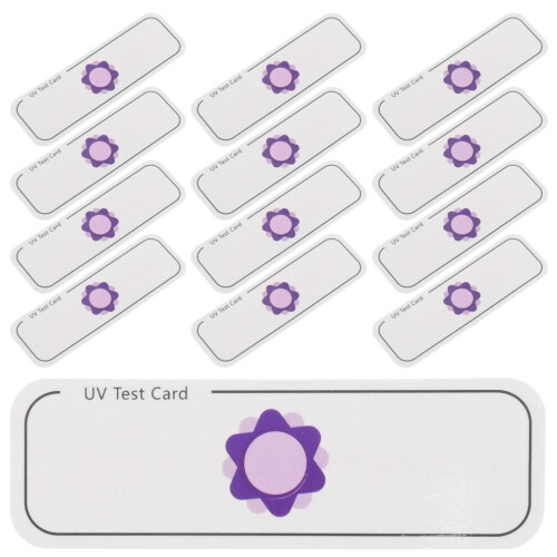 20pcs UV test cards UVA detection card UVA identifiers 2