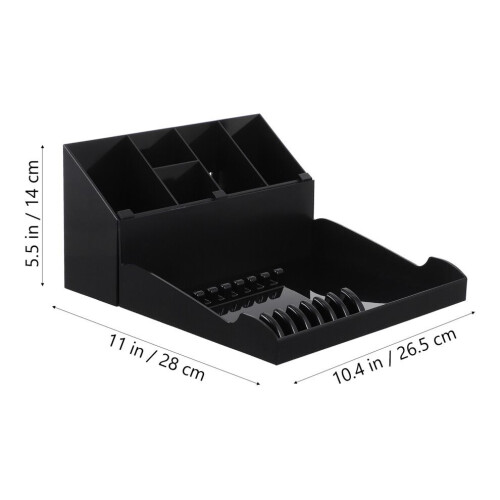 1 Set Hairdressing Tool Storage Desktop Makeup Holder 1