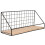 1 pc Wall-mounted storage shelf book organizer ( ) 1