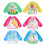Waterproof apron with sleeves for baby, washable, rabbit pattern 1