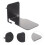 Hidden wall-mounted bookcase, invisible floating 3