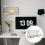 1 pc Wall-mounted storage shelf book organizer ( ) 2