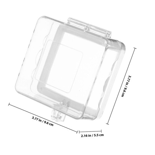 Transparente ABS-Schutzkappe für Stecker, 1 Set 1