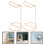 2 pcs. Wireless Headset Display Shelf Headphone Holder Hook 3