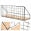 1 pc Wall-mounted storage shelf book organizer ( ) 3