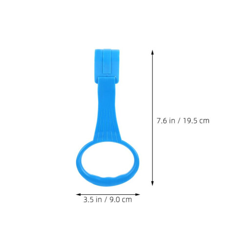 2 Baby Pull Rings with Safety Handles, Standing Aid for Indoor Use 1