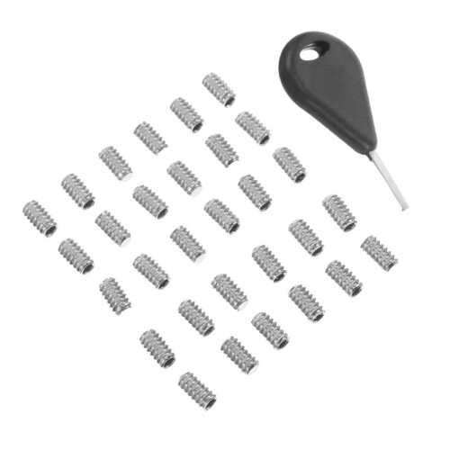 Surfboard rudder key fin assembly spare part set