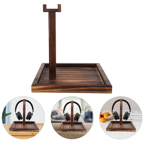 Desktop headset table mount, headphone holder with hooks 1