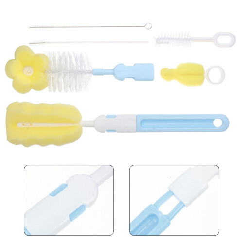 Portable milk bottle draining rack set, multifunctional 1