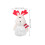 5 Christmas candy jars, candy containers, cartoon 2