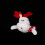 5 Christmas candy jars, candy containers, cartoon 4