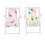 2 mini wooden items with pineapple-flamingo pattern 4