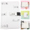 Security notebook with combination lock, lockable, cartoon design 4