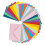 50 card holders with plain-colored envelopes for photos and letters 1