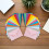 50 card holders with plain-colored envelopes for photos and letters 4