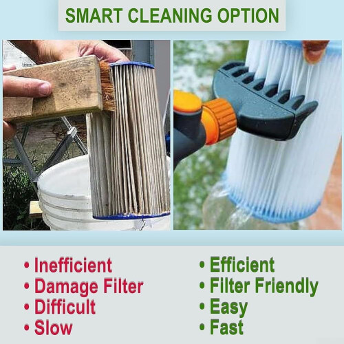 Powerful Sprayer Handheld Pool Brush for Fast and Effective Cleaning Solutions 1