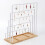 6 Layer Detachable Earring Showcase Sturdy Iron-White 5