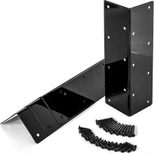 4Pcs Garden Corner Bracket, Garden High Bed Corner Bracket Furniture Connector for Elevated Beds for 10-12 Inch Raised Garden Bed