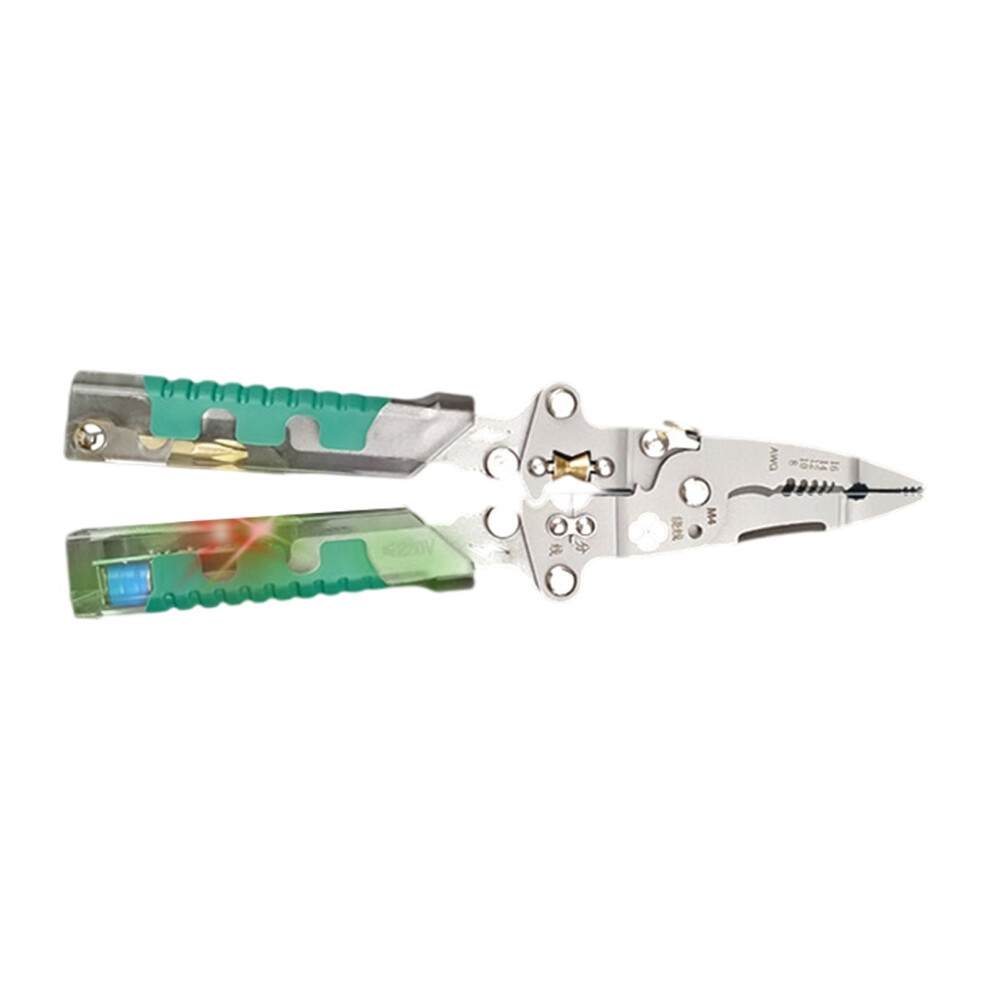 Voltage Testing Electrician Stripping Cutter-Sharp Mouth Style 7754000315758
