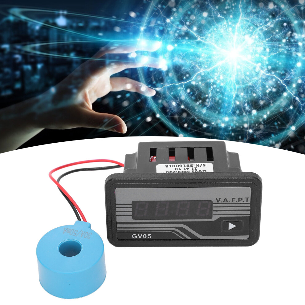 Digital Generator Frequency Meter Gv05, Voltage Display, 60X33x51mm 8731360478599