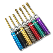 7Pcs Color Identified Fastener Hexagonal Socket Wrench 2mm To