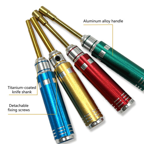 7Pcs Color Identified Fastener Hexagonal Socket Wrench 2mm To 2