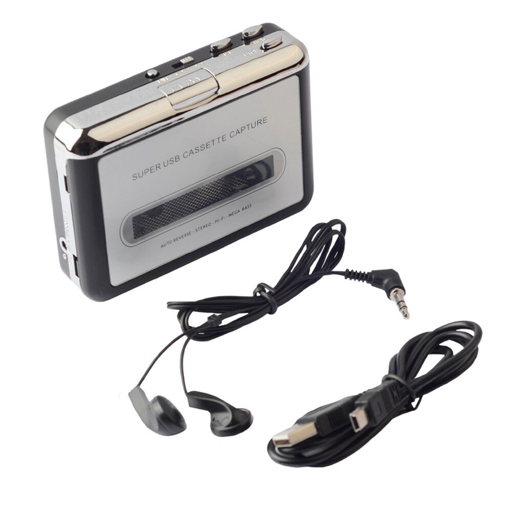ABS Enjoy Favorite Muc Anywhere With Portable Cassette Player USB
