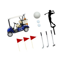 Chariot de golf en plastique Queen Cake Leader Sports Thème-UN