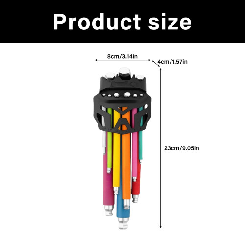 Professional Hexagonal Key Tool Heat-Export version bold 2