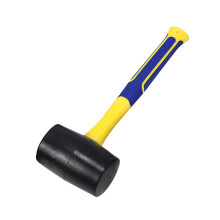 Solid Rubber Hammer for Woodworking and Constructions-3381