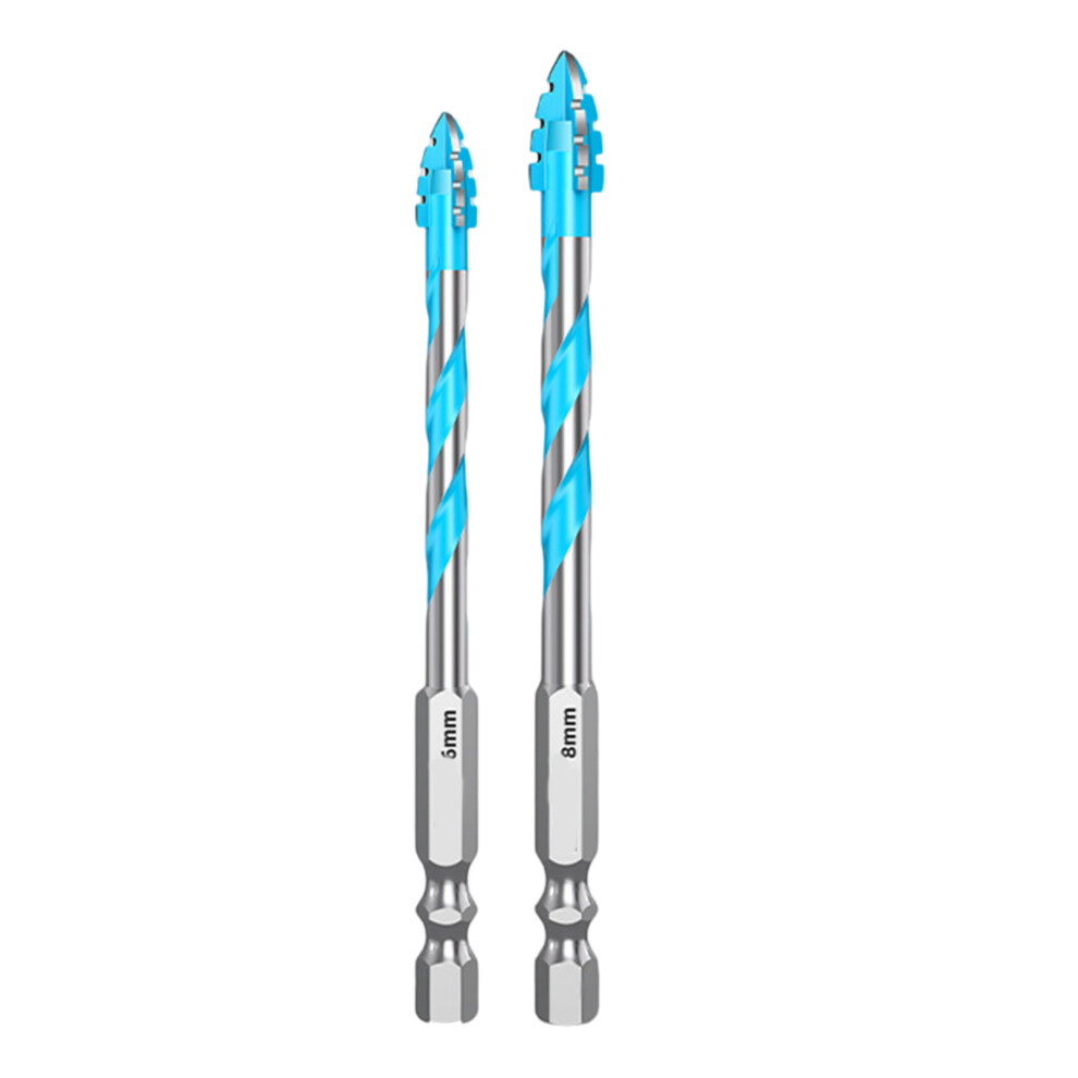 6/8/10/12Mm Eccentric Twist Drill Bit High Hardness-6Mm8mm 7754000316656