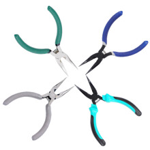 Curved Needle Nose Plier Jewelry Making Pliers Kit-4 piece set