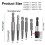 Damaged Screw Extractor Twist Drill Bit Purpose Tool Broken 4